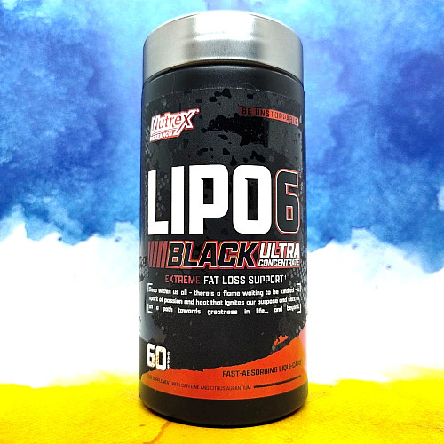 Фото Nutrex Research Lipo 6 Black Ultra Concentrate Extreme Fat Loss Support 60 капсул